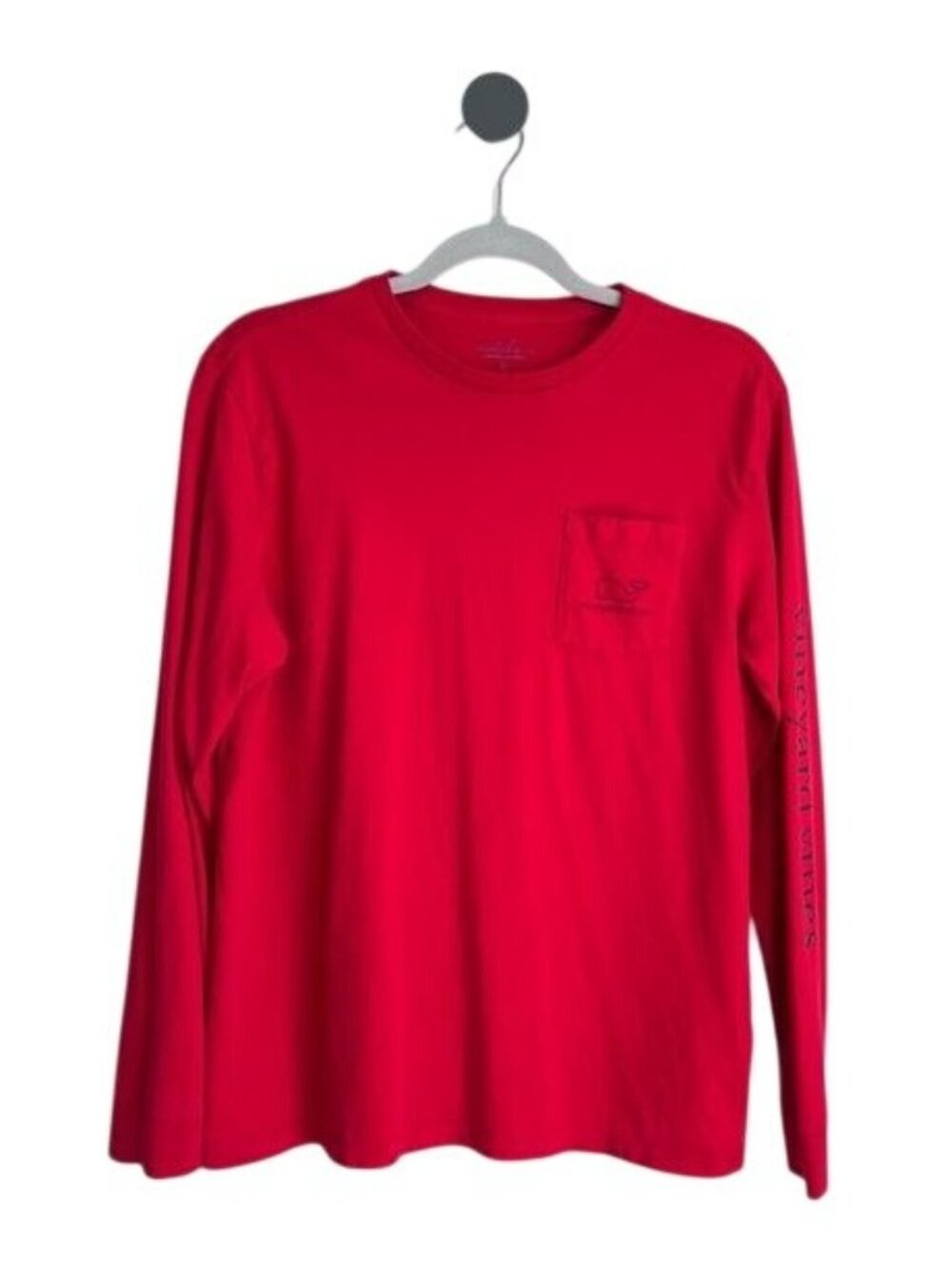 Vineyard Vines Vintage Whale Graphic Long-Sleeve Pocket Tee - XL